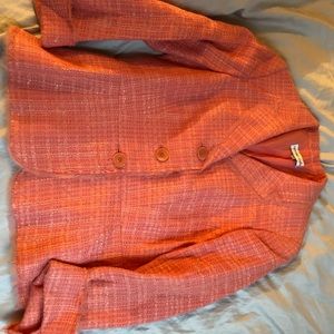 Gerard Darel pink tweed jacket